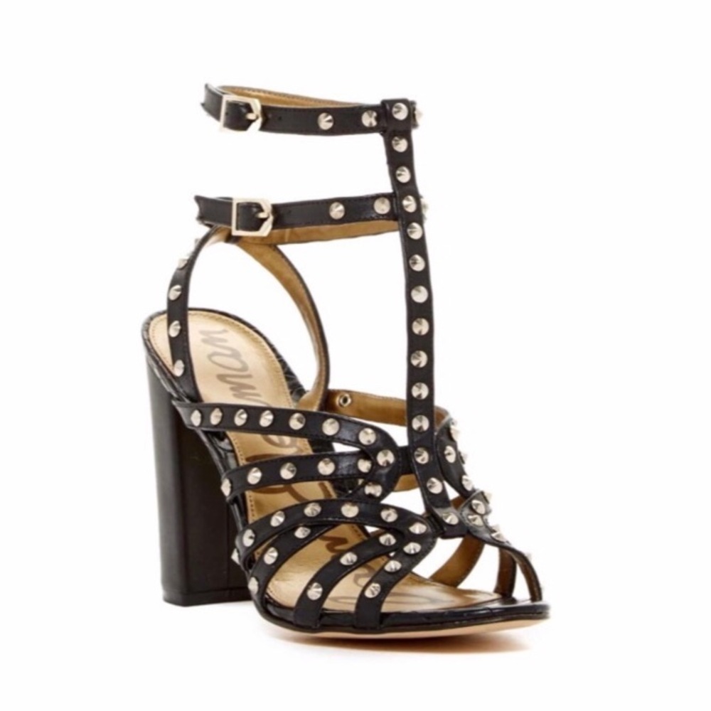 Sam Edelman Yadira Strappy Studded Block Heel